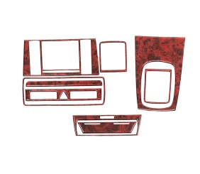 Накладки в салон (1999-2000) Темне дерево для Ауди A4 B5 рр