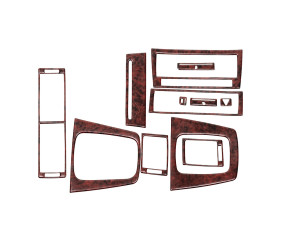 Накладки на панель Темне дерево для Ауди A4 B6 2000-2004 рр