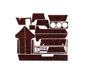 Накладки на панель Карбон для BMW 5 серія E34 1988-1995 рр