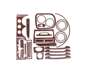 Накладки в салон Алюміній для Chevrolet Aveo T200 2002-2008 рр