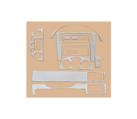 Накладки на панель Sedan (Meric) Алюміній для Chevrolet Lacetti 2003-2024 рр