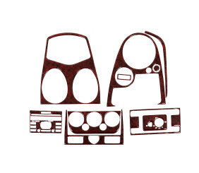 Накладки в салон (2005-2008) Алюміній для Ford Fiesta рр