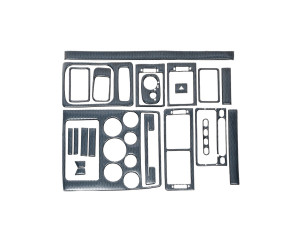 Накладки на торпедо Карбон для Ford Connect 2002-2006 рр