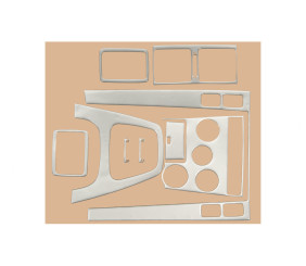 Накладки на панель (в асортименті) Алюміній для Hyundai Tucson JM 2004- рр