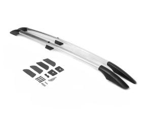 Рейлінги ХРОМ Пластикові ніжки для Opel Combo 2002-2012 рр