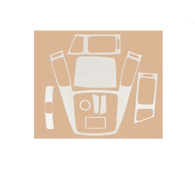 Накладки на панель Small Алюміній для Hyundai I-30 2007-2011 рр