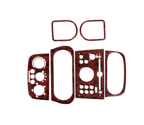 Накладки на панель Дерево для Opel Corsa C 2000-2006 рр