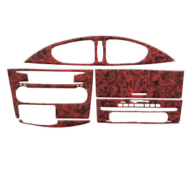 Накладки на панель (2005-2007) Алюміній для Renault Laguna рр