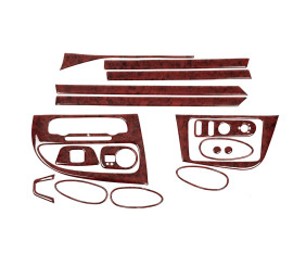 Накладки на панель (2009-2012) Дерево для Seat Leon рр