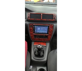 Накладки на панель 2004-2005 Чорний рояль для Volkswagen Passat B5 рр