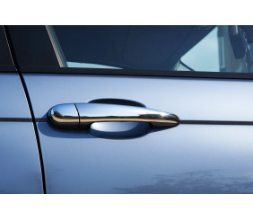 Накладки на ручки (4 шт., нерж.) 1998-2003, Carmos - Турецька сталь для BMW 3 серія E46 рр
