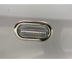 Хром накладки на поворотники (2 шт., нерж) для Volkswagen T5 Multivan 2003-2010 рр