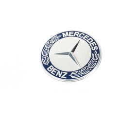 Знак Мерседеса на капот (самоклейка) Самоклейка для Mercedes ML W163 1997-2005 рр