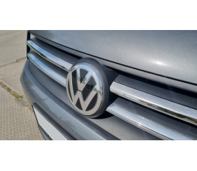 Накладки на решітку (2 шт., нерж) Carmos - Турецька сталь для Volkswagen Caddy 2015-2020 рр