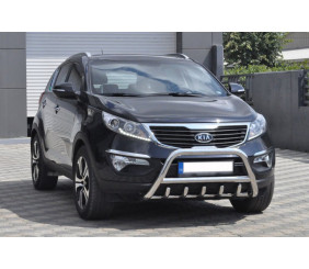 Кенгурятник WT003 (нерж.) для Kia Sportage 2010-2015 рр