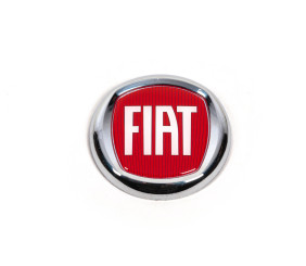 Емблема (червона V1, самоклейка) 120 мм для Fiat