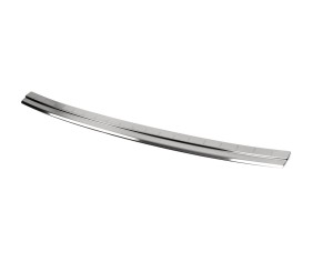 Накладка на задній бампер OmsaLine (нерж.) для Ауди Q7 2015- рр