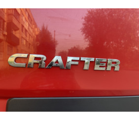 Напис Crafter (косою шрифт) для Volkswagen Crafter 2006-2016 рр
