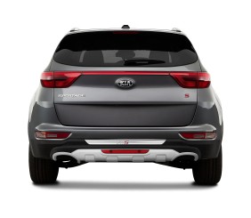 Задня накладка V1 2015-2019 (пластик) для Kia Sportage рр