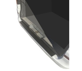 Накладка на задній бампер з загином DDU (пластик) Матова для Mercedes Viano 2004-2014 рр