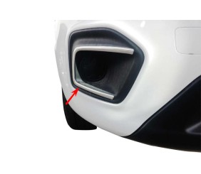 Накладки на противотуманки 2016-2026 (2 шт., нерж.) для Fiat Fiorino/Qubo рр