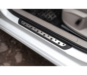 Накладки на пороги Flexill Dotline (4 шт, нерж) для Volkswagen Golf 7/E-Golf 2012-2020 рр