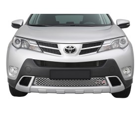 Передня та задня накладки Libao (2013-2016) для Toyota Rav 4 рр