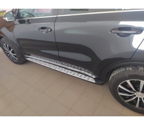 Бокові пороги V2, OEM для Kia Sportage 2015-2021 рр