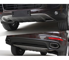 Передня і задня накладки (2015-2017) для Porsche Cayenne рр