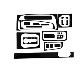 Накладки на панель Чорний для Volkswagen Golf 3 1991-2001 рр