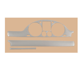 Накладки на панель (доповнення) Алюміній для Volkswagen Passat B6 2006-2012 рр