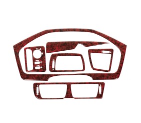 Накладки на панель (2000-2005) Дерево для Volvo V70 рр