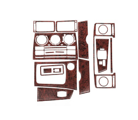 Накладки на панель (2002-2004) дерево для Toyota Corolla рр