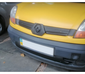 Зимова решітка верхня (2003-2008) Матова для Renault Kangoo рр