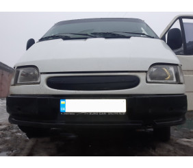 Зимова решітка Глянцева для Ford Transit 1991-2000 рр