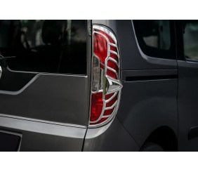 Накладка на стопи (2015-2026, 2 шт, пласт) для Fiat Doblo II рр