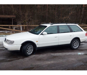 Накладки на арки (4 шт, чорні) ABS-пластик для Ауди A6 C4 1994-1997 рр