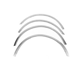 Накладки на арки (4 шт, нерж) для Ауди A4 B7 2004-2008 рр