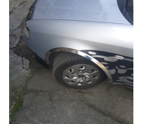 Накладки на арки (4 шт, нерж) для Ауди A6 C5 1997-2001 рр