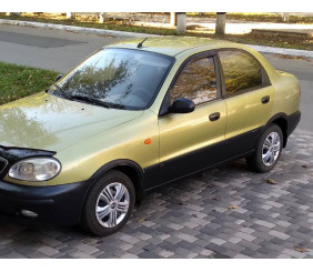Накладки на арки (4 шт, чорні) для Chevrolet Lanos 1998-2017 рр
