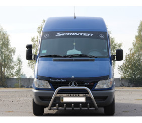 Кенгурятник WT004 (нерж.) 1995-2000 для Mercedes Sprinter W901/902/903/904/905 рр
