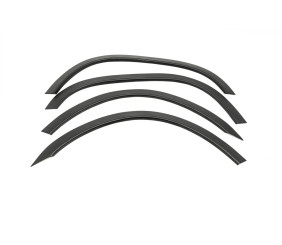 Накладки на арки (1995-2003, 4 шт, чорні, ABS) для Fiat Scudo рр