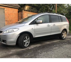 Накладки на арки (4 шт, чорні) 2005-2008, ABS-пластик для Mazda 5 рр