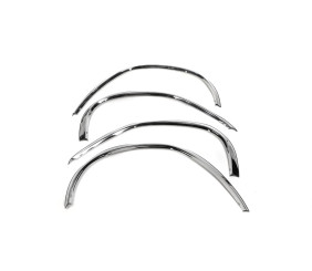 Накладки на арки (4 шт, нерж) для Mercedes W111 1959-1971 рр