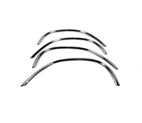 Накладки на арки (4 шт, нерж) для Mercedes W114/115 1967-1976 рр