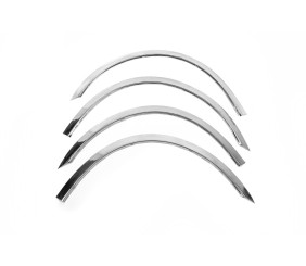 Накладки на арки SD (4 шт, нерж) для Opel Vectra C 2002-2008 рр