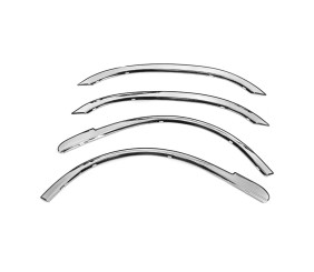 Накладки на арки (4 шт, нерж) для Peugeot Boxer 1994-2006 рр