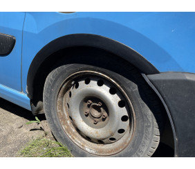 Накладки на арки (4 шт, чорні) для Peugeot Expert 2007-2016 рр