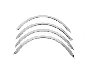 Накладки на арки (4 шт, нерж) для Renault Espace 2002-2014 рр