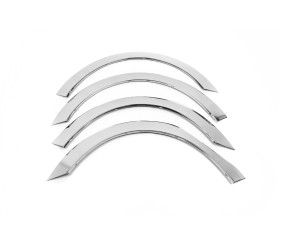 Накладки на арки (4 шт, нерж) 2008-2012 для Renault Kangoo рр